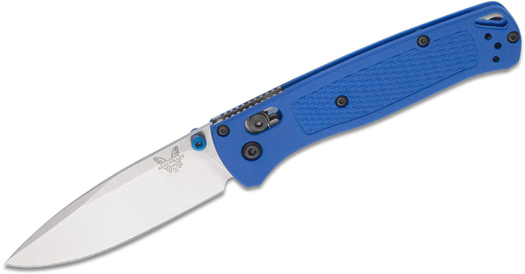 BENCHMADE USA Bugout 535 Blue Grivory Handle CPM-S30V  Folding Knife NEW
