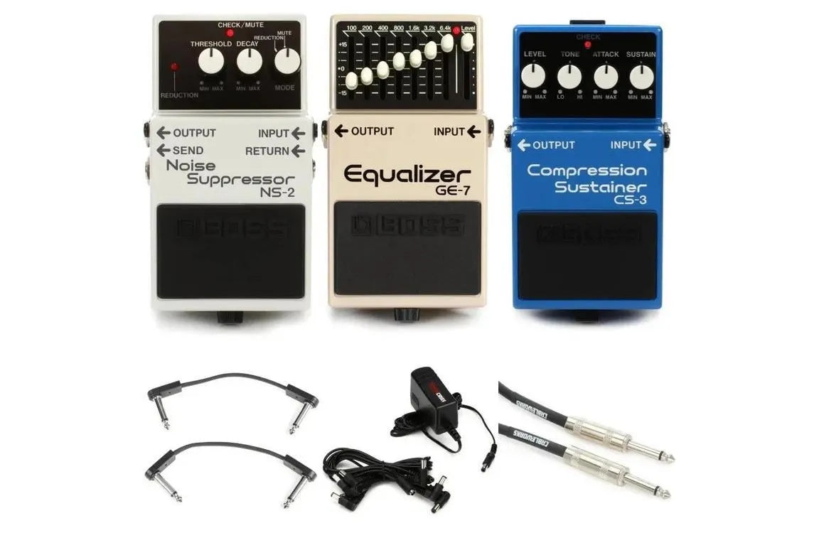 bb...BOSS TONE Control Pedal Pack New