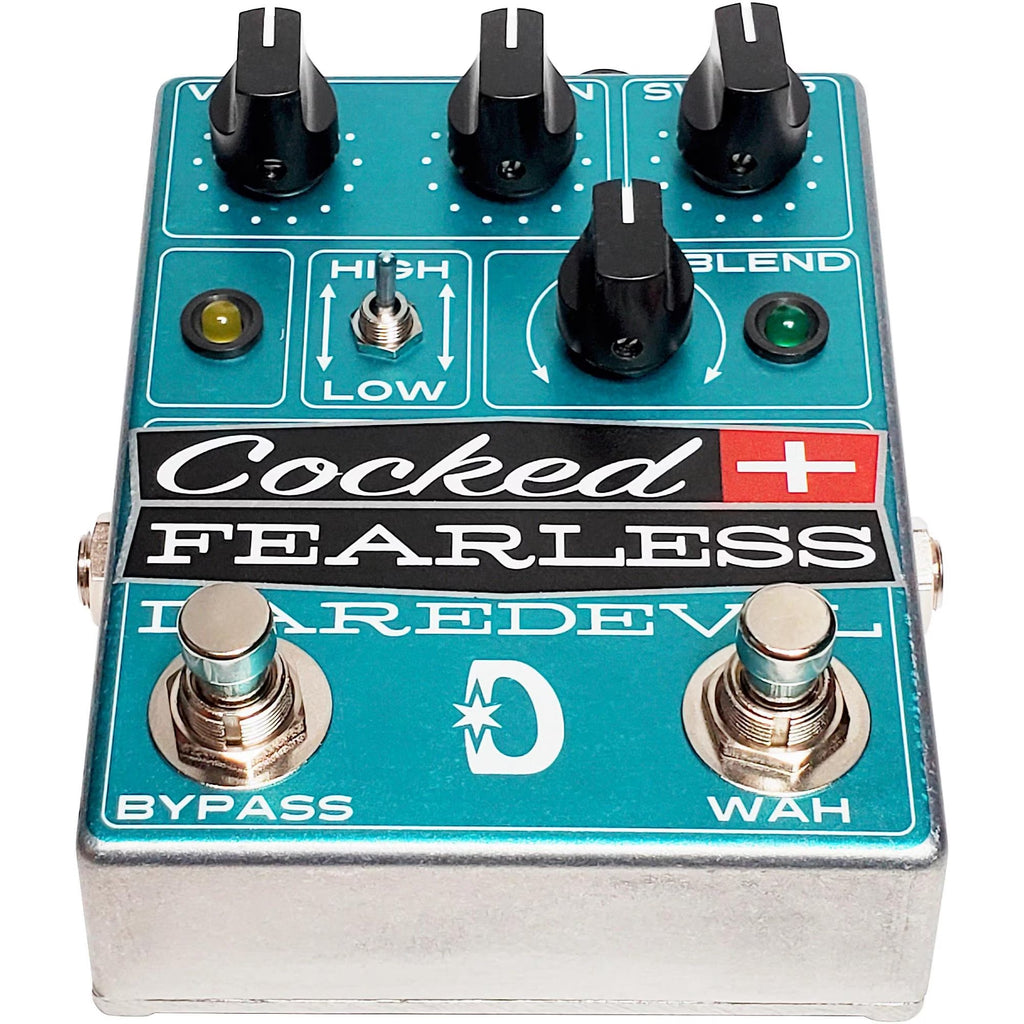 bb...DAREDEVIL PEDALS FEARLESS and Cocked Distortion Effects Pedal New