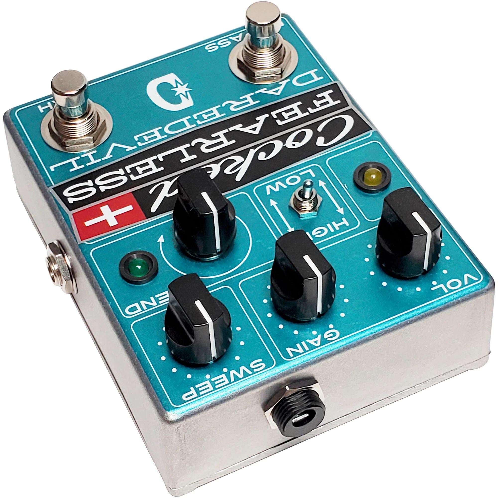 bb...DAREDEVIL PEDALS FEARLESS and Cocked Distortion Effects Pedal New