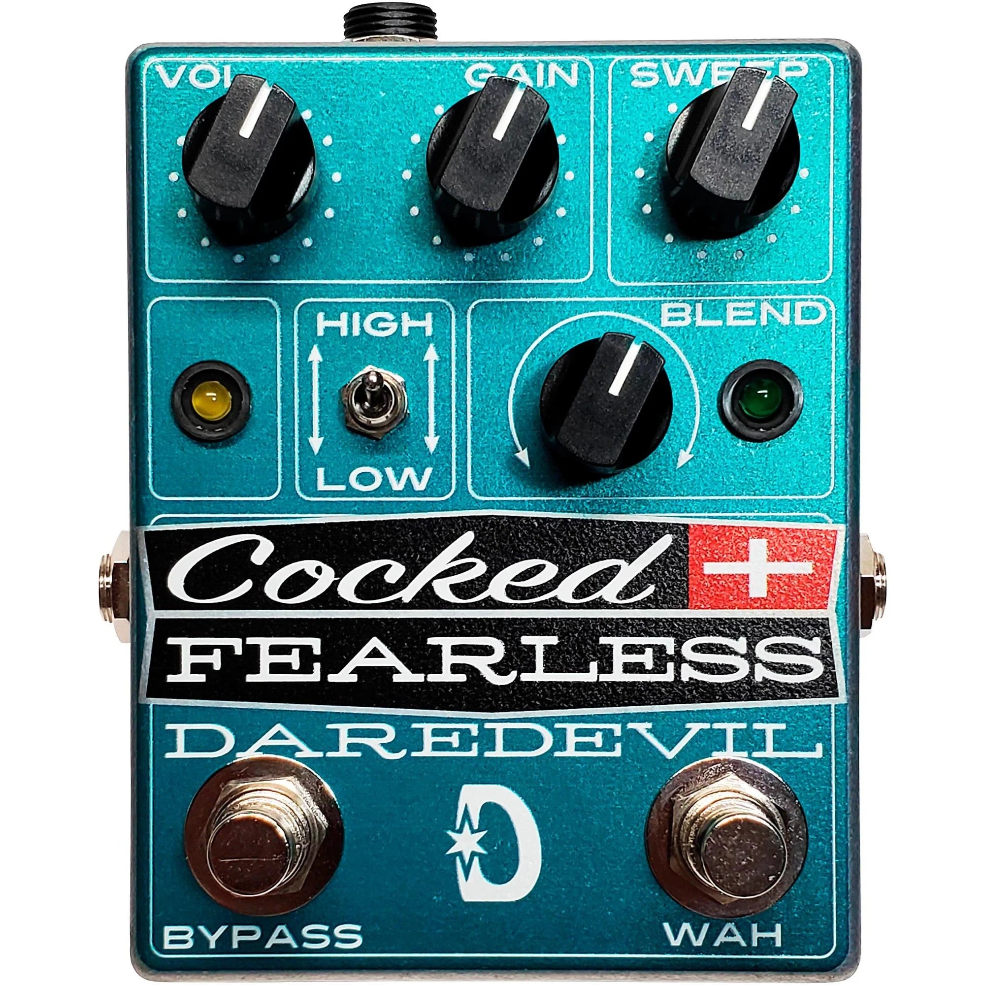 bb...DAREDEVIL PEDALS FEARLESS and Cocked Distortion Effects Pedal New