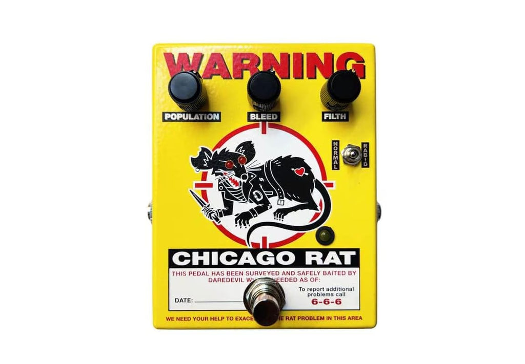 bb...DAREDEVIL PEDALS the Chicago RAT New