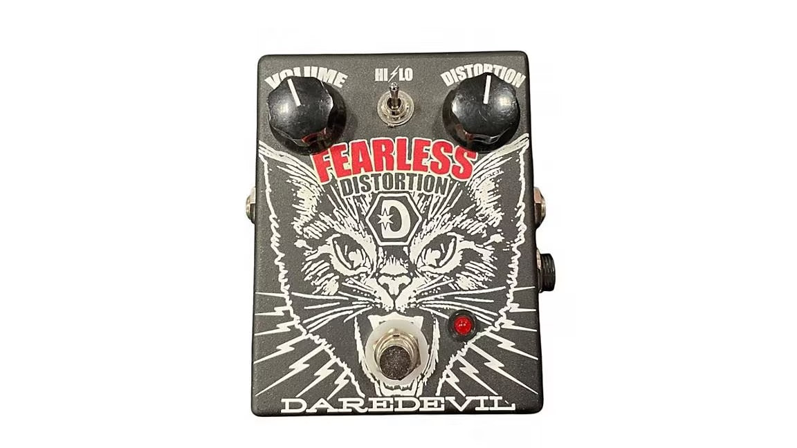 bb...DAREDEVIL PEDALS FEARLESS Distortion Effect Pedal Used