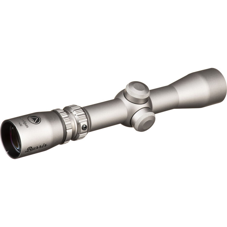 B...BURRIS USA Optics 2-7x32 Handgun Scope w/LENS COVER  (Plex Reticle, Nickel) NEW