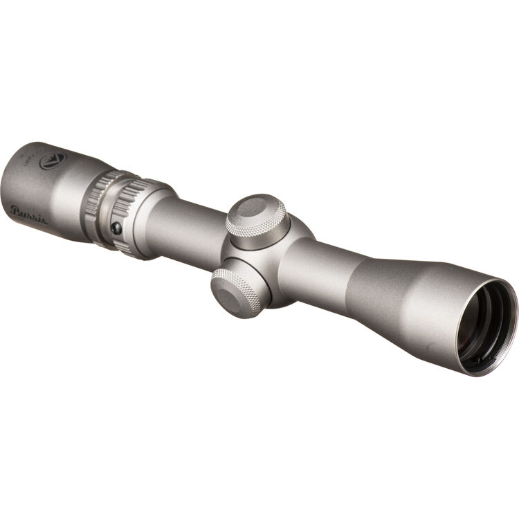 B...BURRIS USA Optics 2-7x32 Handgun Scope w/LENS COVER  (Plex Reticle, Nickel) NEW