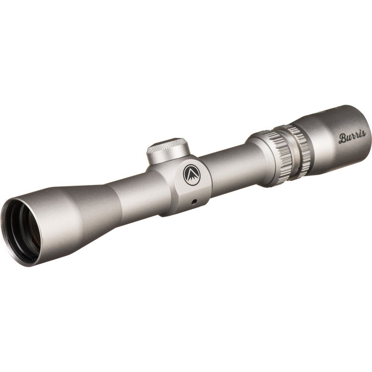 B...BURRIS USA Optics 2-7x32 Handgun Scope w/LENS COVER  (Plex Reticle, Nickel) NEW