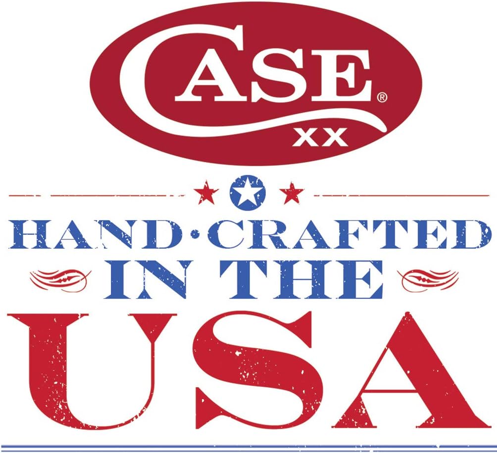CASE USA WR XX Pocket Knife Patriotic Smooth Natural Bone Trapper Length Closed: 4 1/8 Inches KNIVES NEW