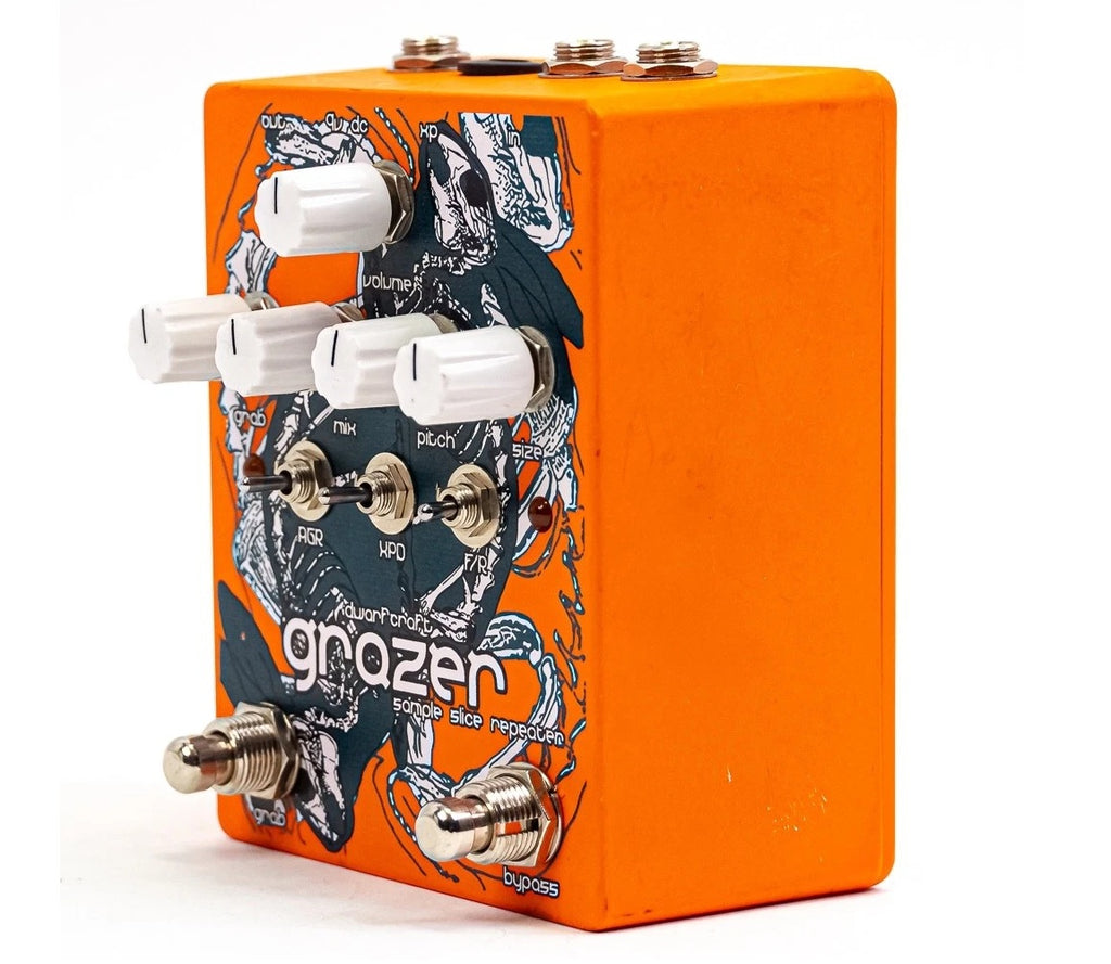 zzzz...DWARFCRAFT Devices Grazer Granular Repeater / Glitch Pedal GUITAR PEDAL PRE-OWNED