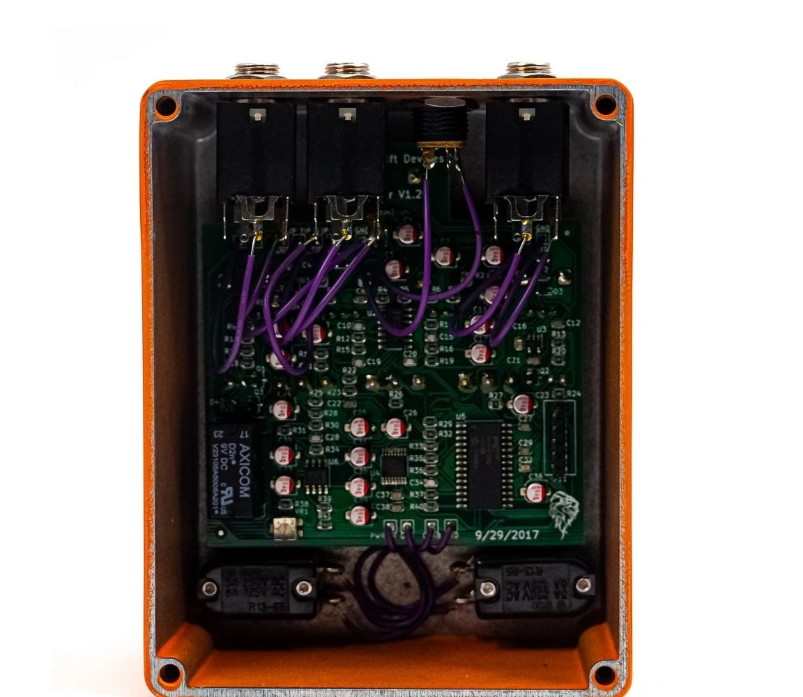 zzzz...DWARFCRAFT Devices Grazer Granular Repeater / Glitch Pedal GUITAR PEDAL PRE-OWNED