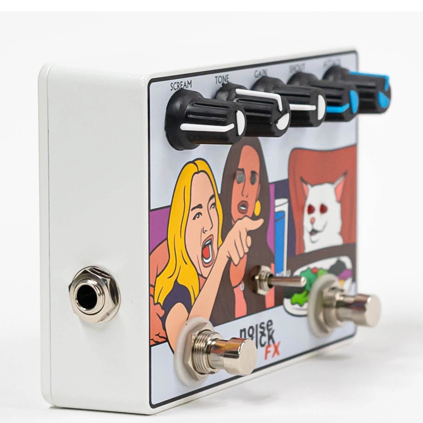 zzzz...NOISE Kick FX USA Meme Driver - 2-In-1 Overdrive & Fuzz Guitar Effect Pedal - New