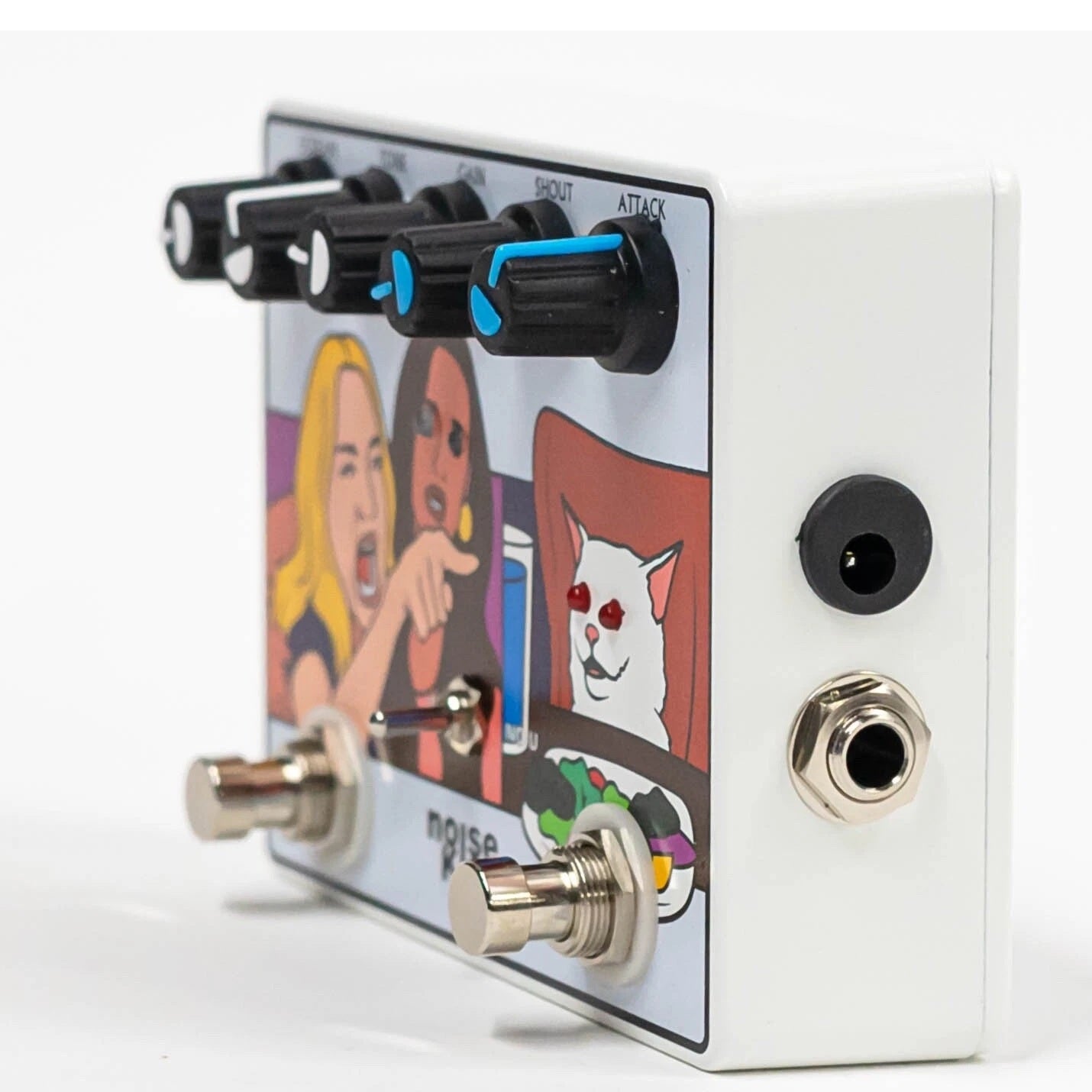 zzzz...NOISE Kick FX USA Meme Driver - 2-In-1 Overdrive & Fuzz Guitar Effect Pedal - New