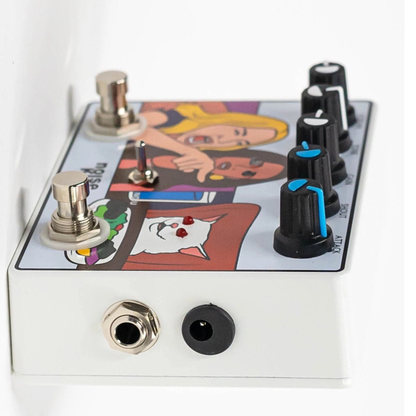 zzzz...NOISE Kick FX USA Meme Driver - 2-In-1 Overdrive & Fuzz Guitar Effect Pedal - New