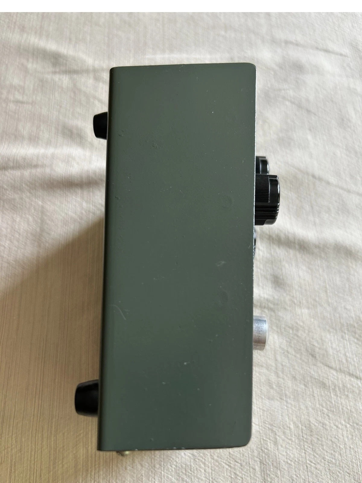 zzzz... ELECTRO-HARMONIX VINTAGE Big Muff PI RUSSIAN OD GREEN Fuzz Effect pedal Bubble Font PRE-OWNED