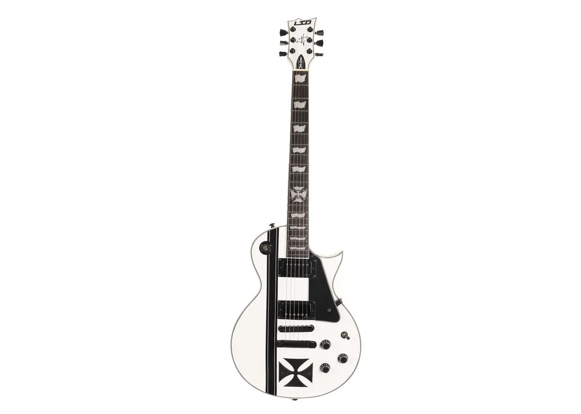 a...ESP LTD James Hetfield Signature IRON CROSS 2022 w/ESP LTD CASE PRE-OWNED