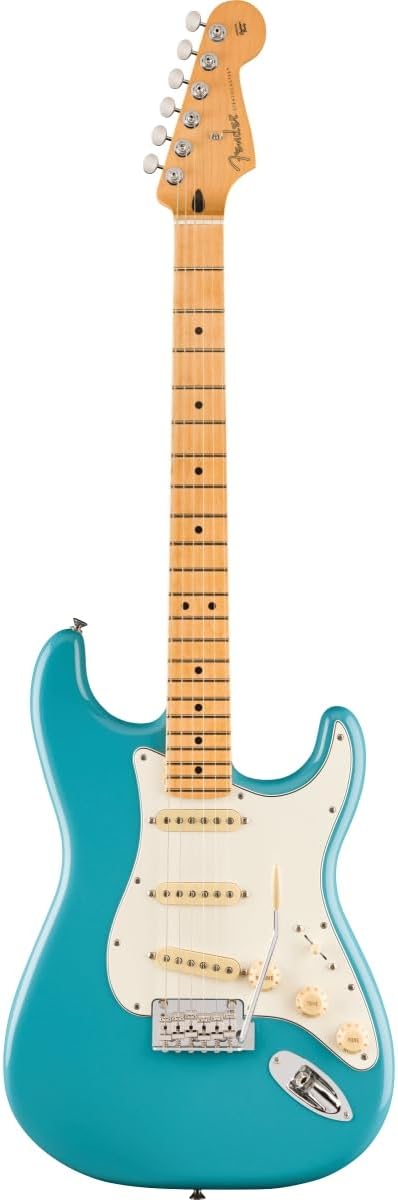 ZZZ...FENDER/Player II Stratocaster Maple Fingerboard Aquatone Blue Fender GUITAR w/Case NEW