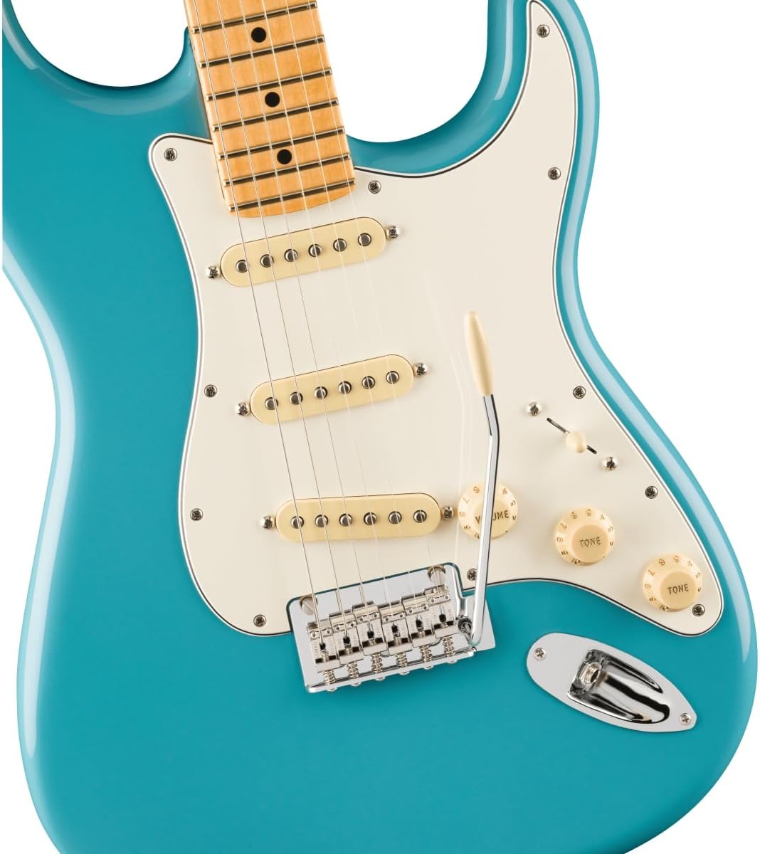 ZZZ...FENDER/Player II Stratocaster Maple Fingerboard Aquatone Blue Fender GUITAR w/Case NEW
