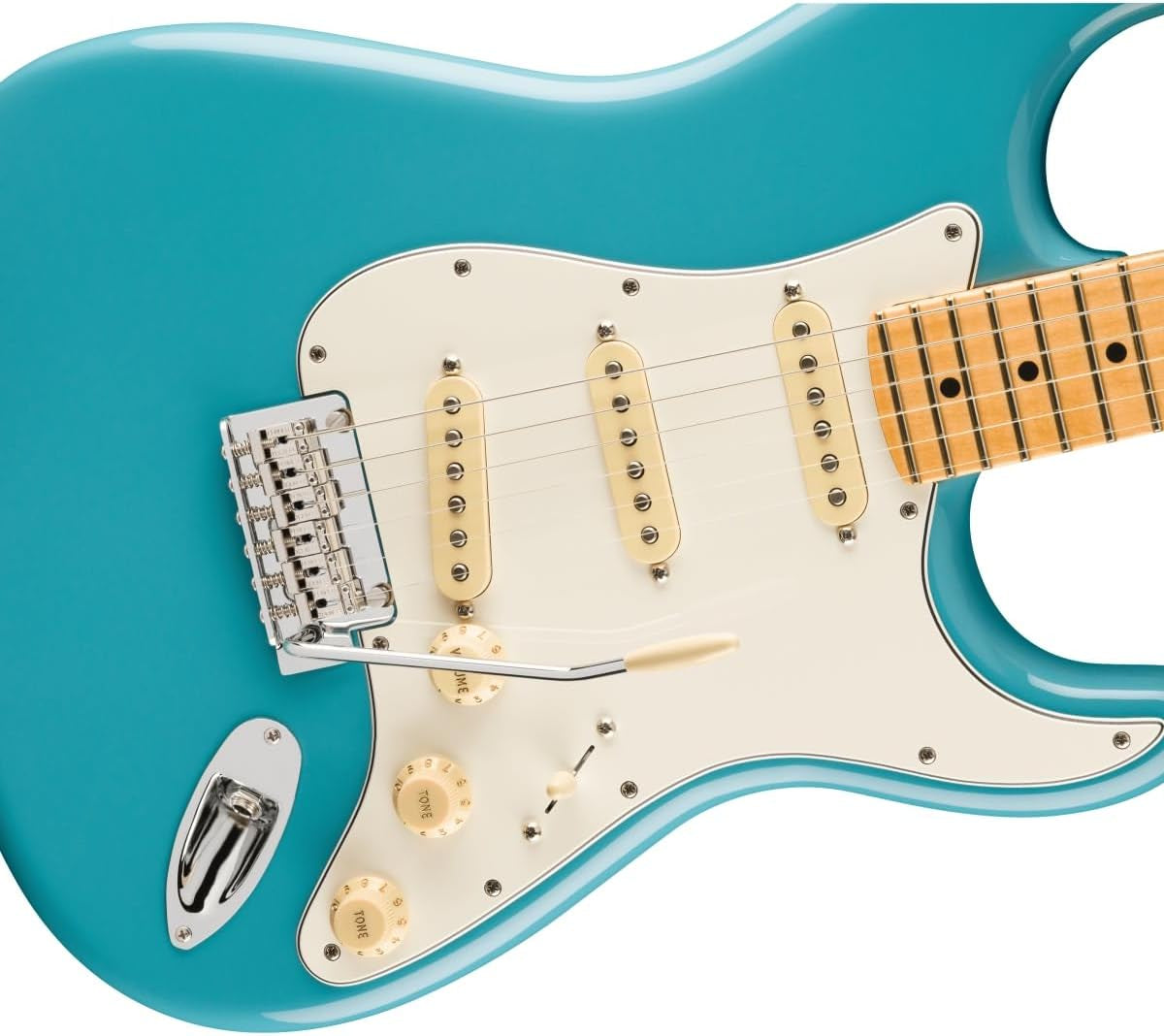 ZZZ...FENDER/Player II Stratocaster Maple Fingerboard Aquatone Blue Fender GUITAR w/Case NEW