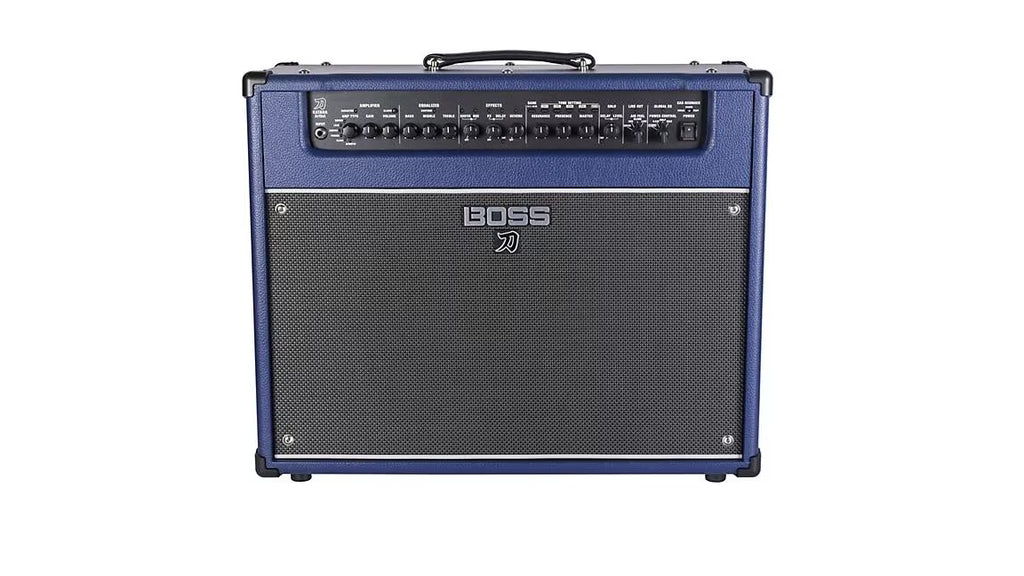 ab...BOSS Katana Artist Gen 3 100W 1x12" Waza Speaker Guitar Combo Amp - Blue New