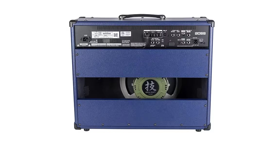 ab...BOSS Katana Artist Gen 3 100W 1x12" Waza Speaker Guitar Combo Amp - Blue New