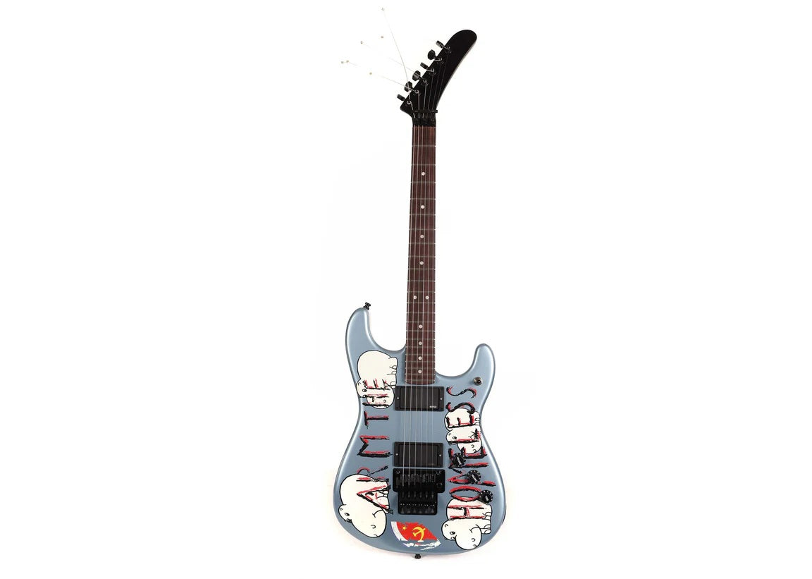 a...FENDER Tom Morello Arm The Homeless Guitar Blue Ice Metallic Fender Artist Signature Model w/BLACK CASE NEW