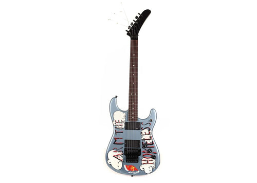 a...FENDER Blue Ice Metallic Tom Morello Arm The Homeless Guitar  Fender Artist Signature Model w/BLACK CASE NEW