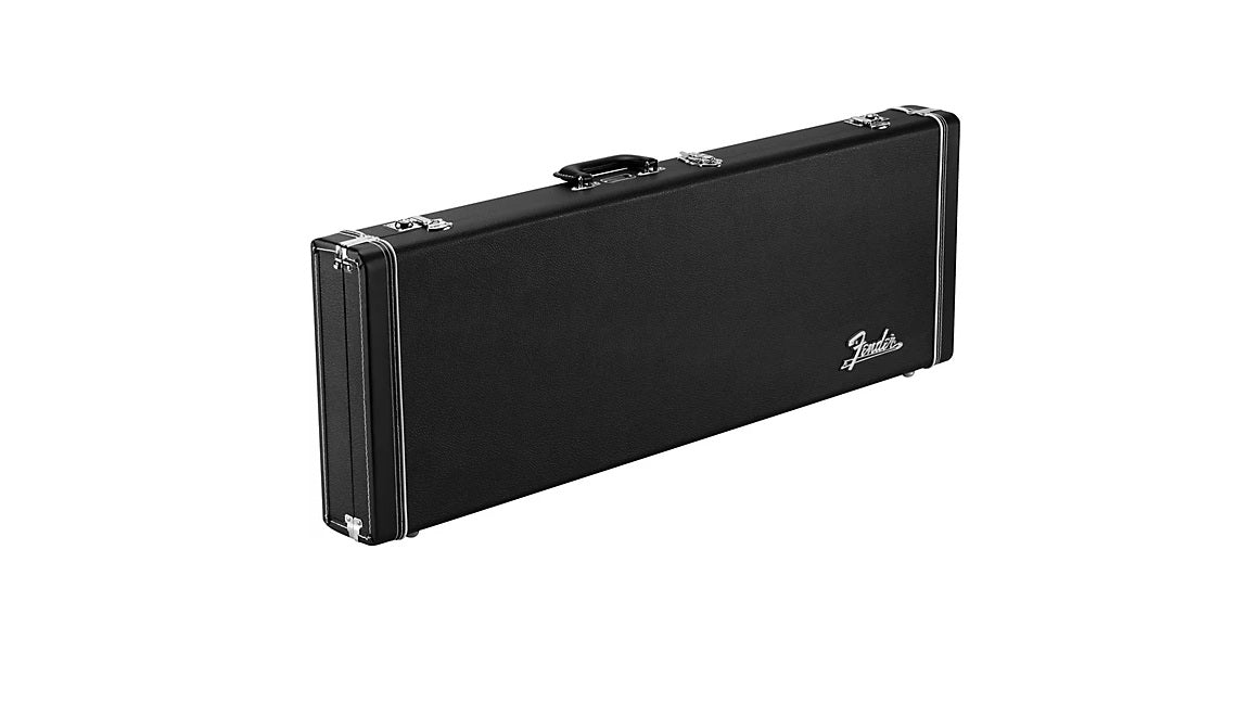 be...FENDER CLASSIC Series Wood Strat/Tele Case BLACK/BLACK NEW