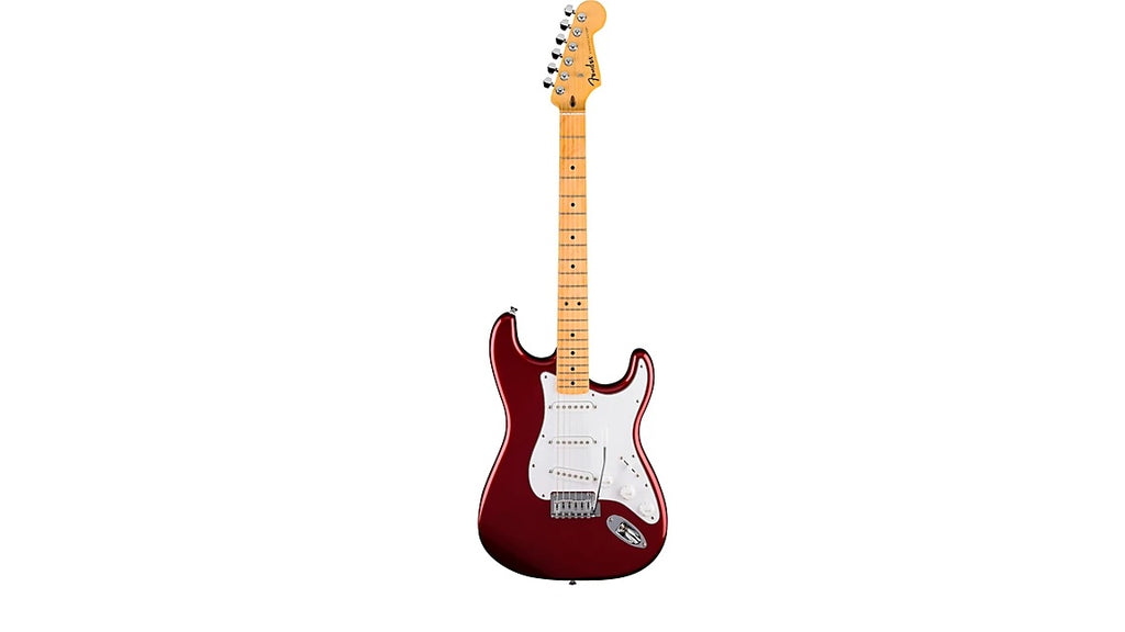 a...FENDER STANDARD STRATOCASTER Maple Fingerboard Electric Guitar Candy Cola w/FENDER BLACK PREMIUM GIG BAG NEW