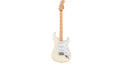 a...FENDER STANDARD STRATOCASTER Maple Fingerboard Electric Guitar Olympic White w/FENDER BLACK PREMIUM GIG BAG NEW