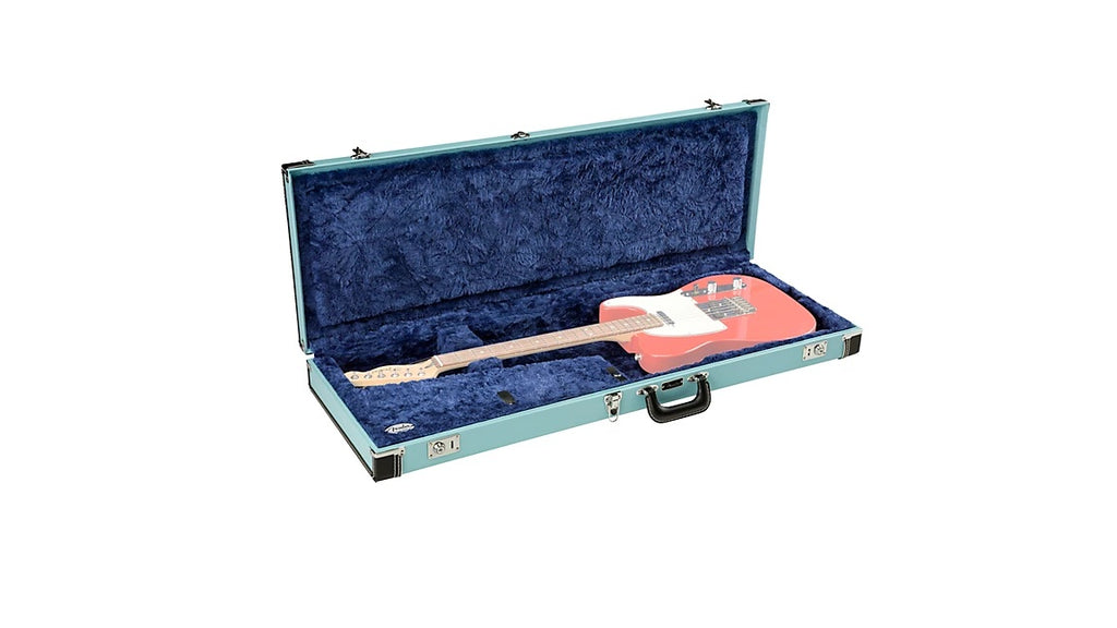 be...FENDER CLASSIC Series Wood Strat/Tele Limited-Edition Case Sonic Blue NEW