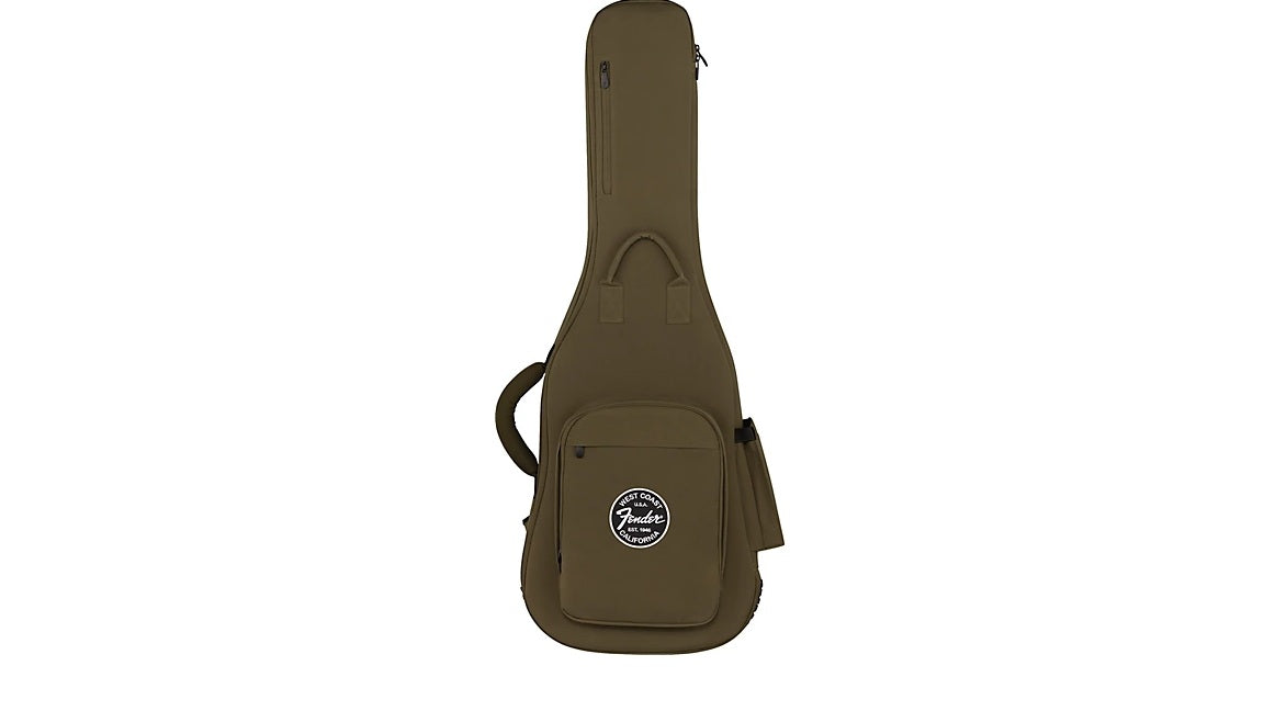 be...FENDER TROUBADOUR ELECTRIC GUITAR PREMIUM Olive GIG BAG NEW
