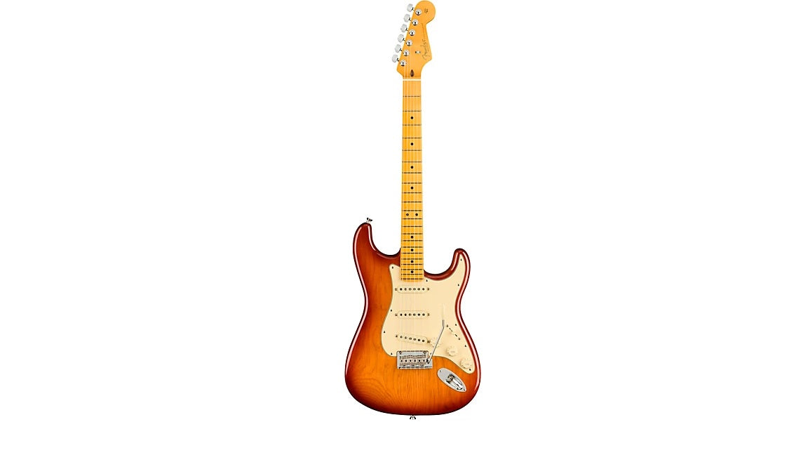 a...FENDER AMERICAN USA Professional II Roasted Pine Stratocaster Maple Fingerboard Electric Guitar Sienna Sunburst w/FENDER TWEED CASE NEW