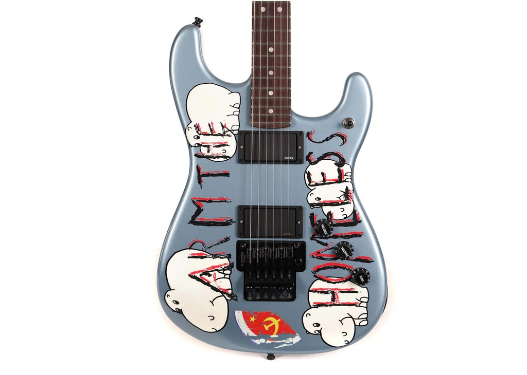 a...FENDER Tom Morello Arm The Homeless Guitar Blue Ice Metallic Fender Artist Signature Model w/BLACK CASE NEW