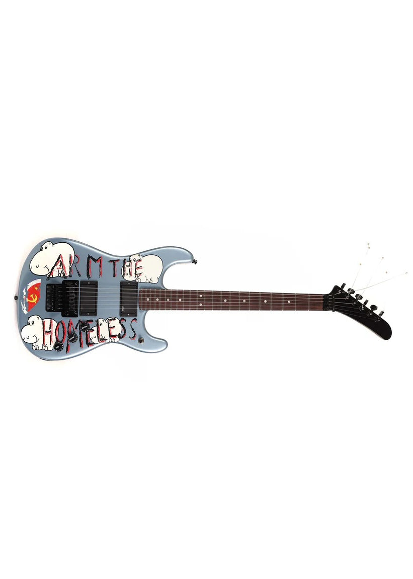 a...FENDER Tom Morello Arm The Homeless Guitar Blue Ice Metallic Fender Artist Signature Model w/BLACK CASE NEW