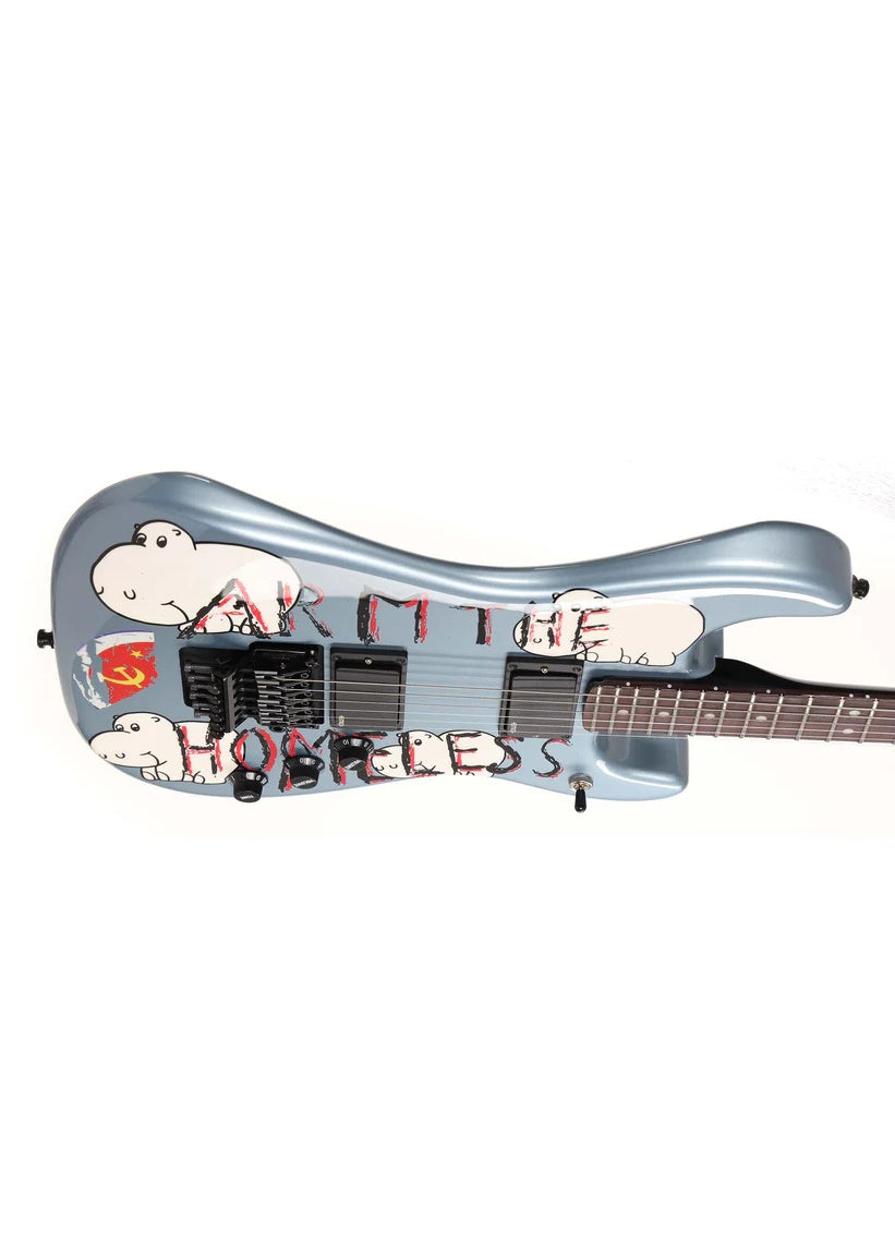 a...FENDER Tom Morello Arm The Homeless Guitar Blue Ice Metallic Fender Artist Signature Model w/BLACK CASE NEW