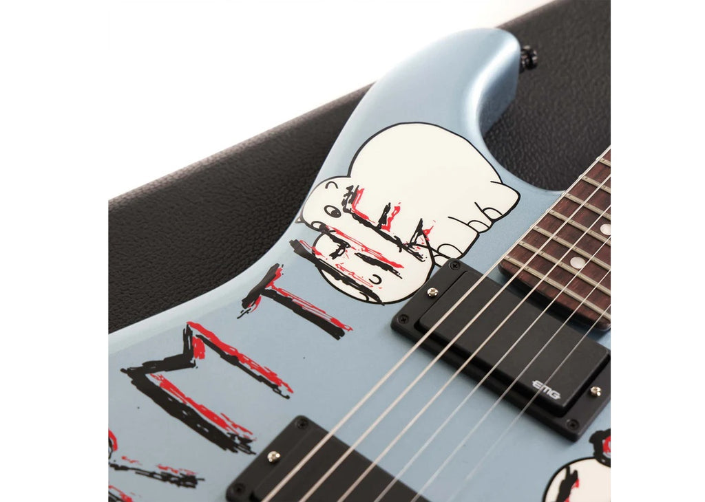 a...FENDER Tom Morello Arm The Homeless Guitar Blue Ice Metallic Fender Artist Signature Model w/BLACK CASE NEW