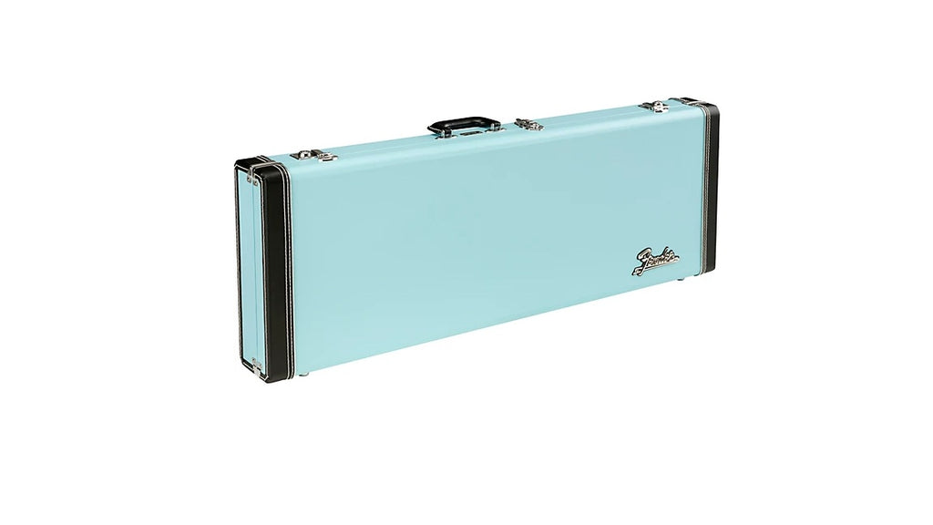 be...FENDER CLASSIC Series Wood Strat/Tele Limited-Edition Case Sonic Blue NEW