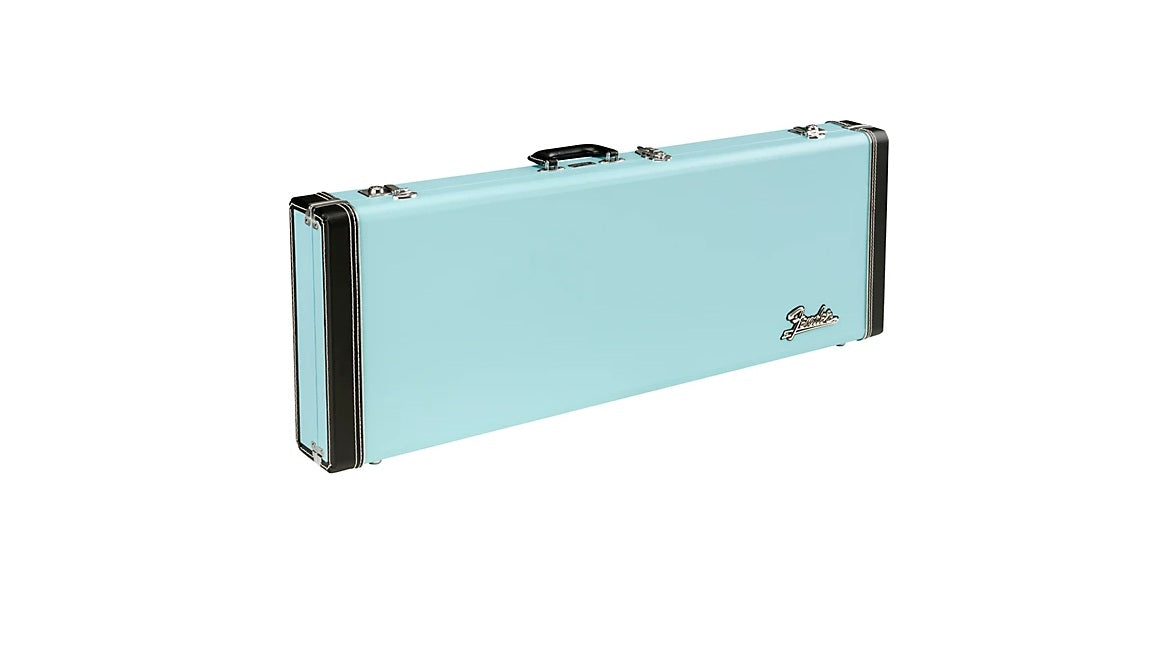 be...FENDER CLASSIC Series Wood Strat/Tele Limited-Edition Case Sonic Blue NEW