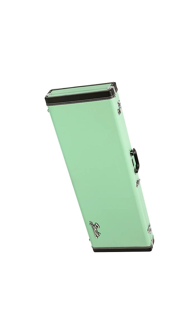 be...FENDER CLASSIC Series Wood Strat/Tele Limited-Edition Case Surf Green NEW