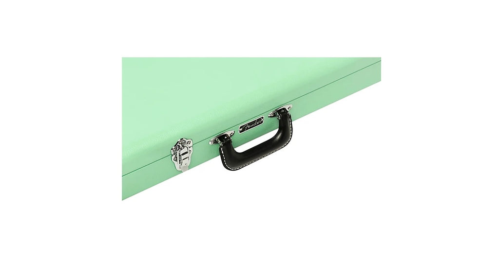 be...FENDER CLASSIC Series Wood Strat/Tele Limited-Edition Case Surf Green NEW