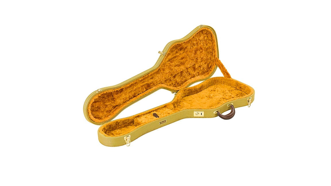 be...FENDER TELECASTER Thermometer Case Tweed Orange NEW