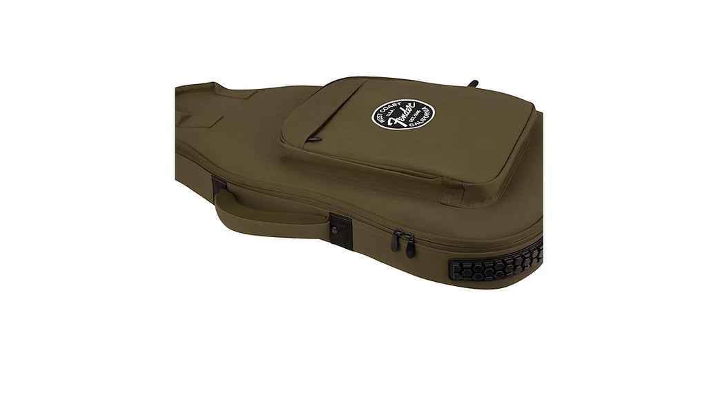 be...FENDER TROUBADOUR ELECTRIC GUITAR PREMIUM Olive GIG BAG NEW