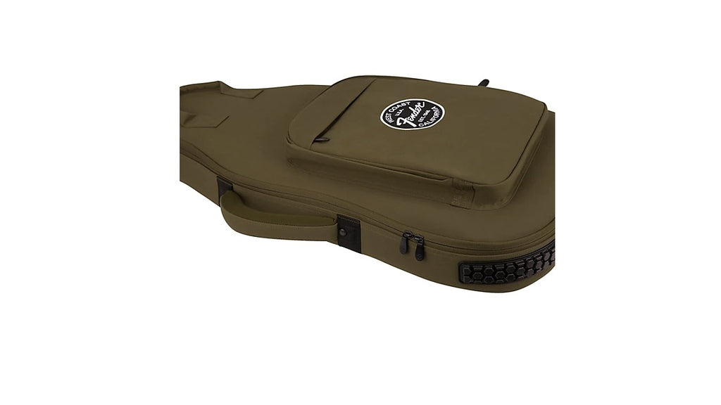 be...FENDER TROUBADOUR ELECTRIC GUITAR PREMIUM Olive GIG BAG NEW