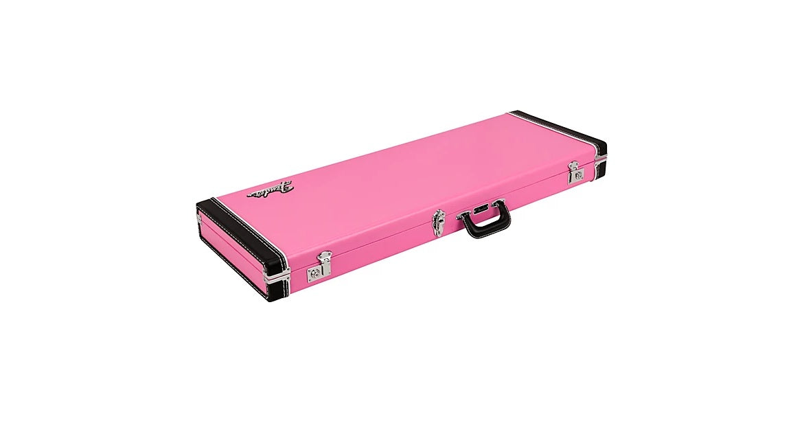 be...FENDER Joe Strummer Tele/Strat Electric Guitar Case Pink NEW