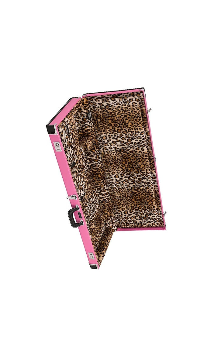 be...FENDER Joe Strummer Tele/Strat Electric Guitar Case Pink NEW