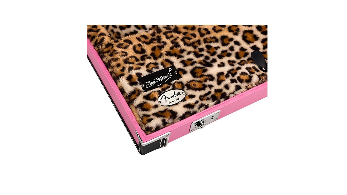 be...FENDER Joe Strummer Tele/Strat Electric Guitar Case Pink NEW