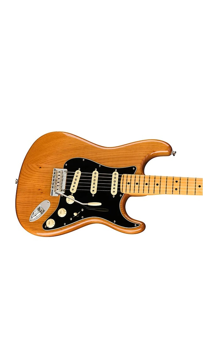a...FENDER AMERICAN USA Professional II Roasted Pine Stratocaster Maple Fingerboard Electric Guitar Natural w/FENDER TWEED CASE NEW