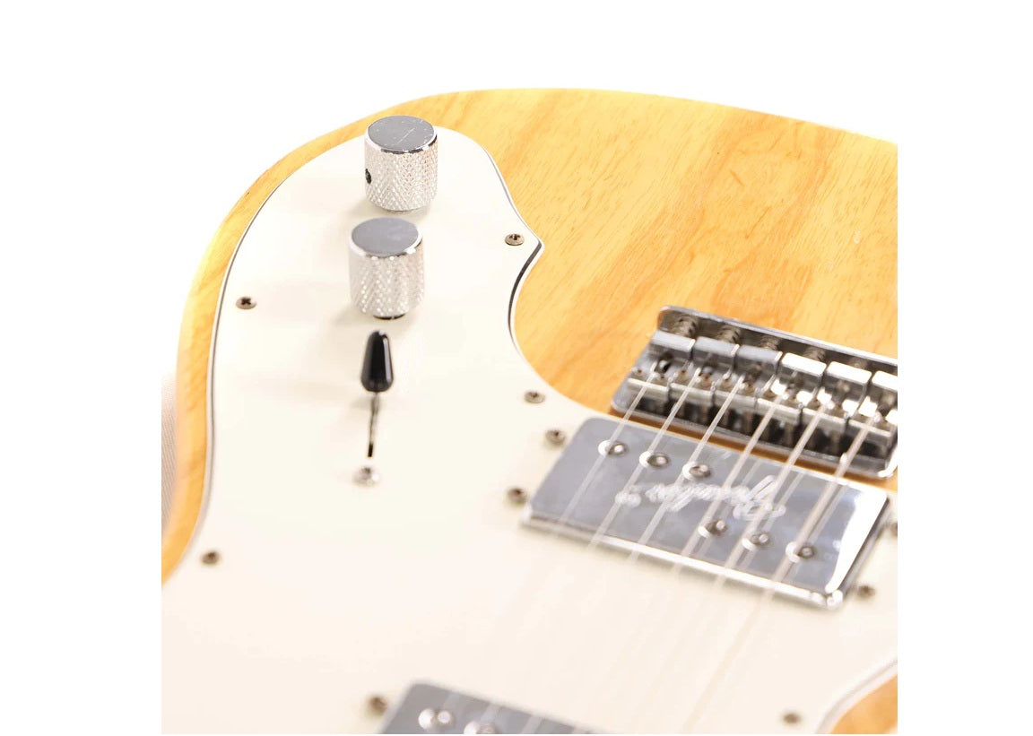 a...FENDER TELECASTER JAPAN Thinline Natural ASH 2003 GUITAR w/TWEED CASE PRE-OWNED