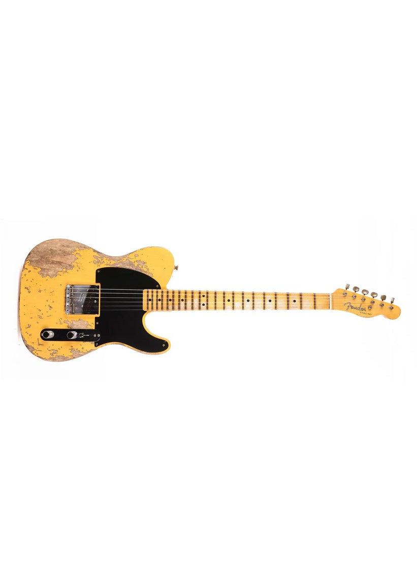 a...FENDER USA 1950 Pine Esquire GUITAR Super Heavy Relic Aged Nocaster Blonde 2020 PRE-OWNED