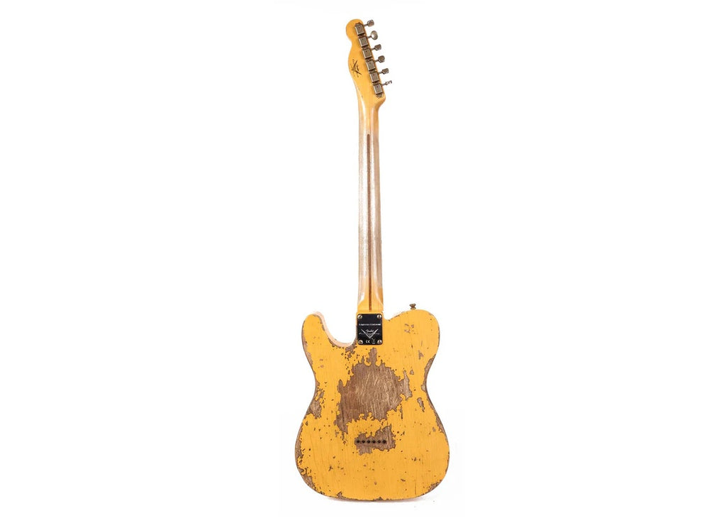 a...FENDER USA 1950 Pine Esquire GUITAR Super Heavy Relic Aged Nocaster Blonde 2020 PRE-OWNED