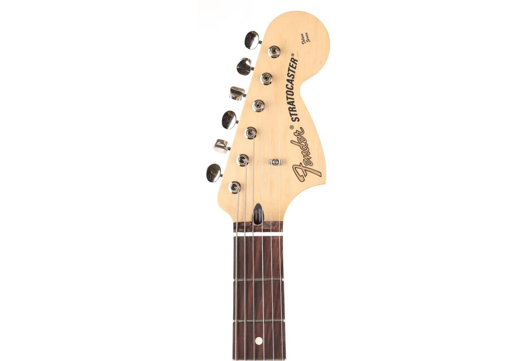 a...FENDER USA Limited Edition Tom DeLonge Stratocaster Graffiti YELLOW 2023 GUITAR w/BLACK CASE PRE-OWNED